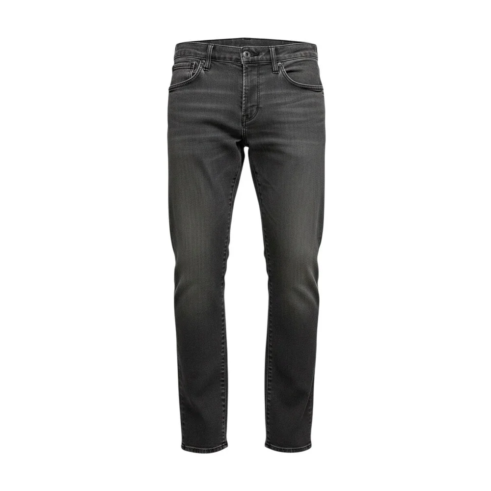 Grunge Gray John Varvatos Bowery Jeans 31 Slim Straight Denim